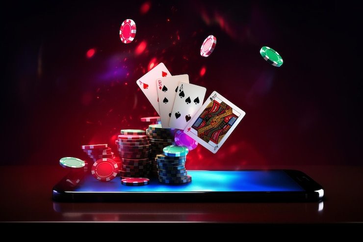 Tampilan meja Capsa Susun di platform pakutogel dengan kartu dan area taruhan